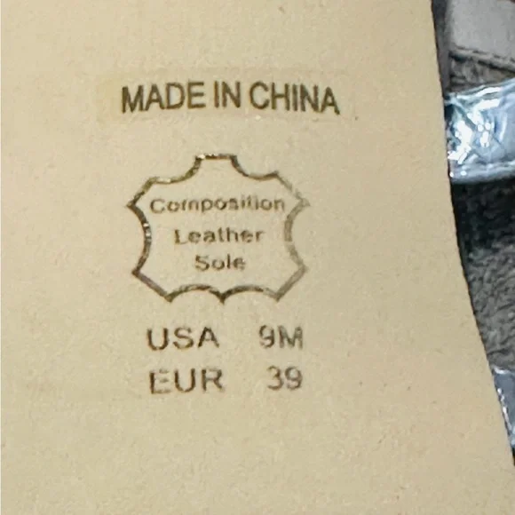 Elegant Silver Strappy Heels - Picture 8 of 8